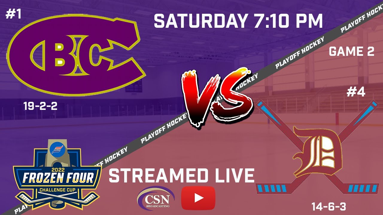 CBC VARSITY HOCKEY VS DESMET (SEMIFINAL GAME 2)