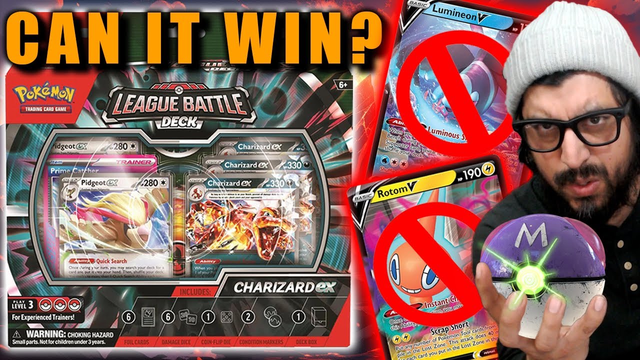 New Pokémon Charizard ex League Battle Deck - Can It Win?