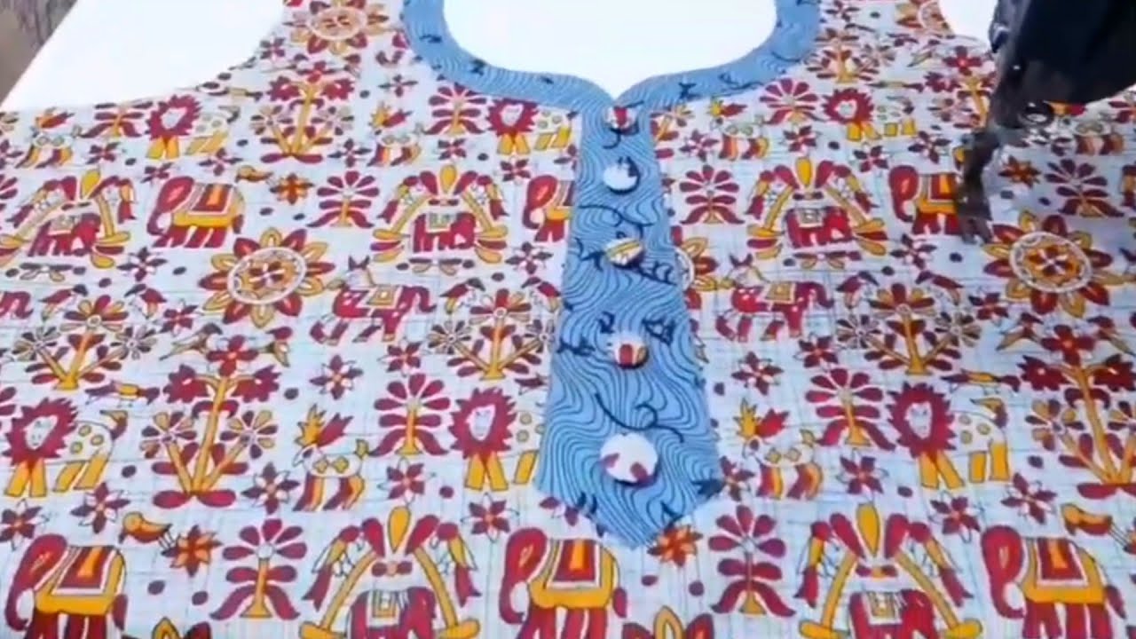 front neck design for kurti||neck designs for kameez