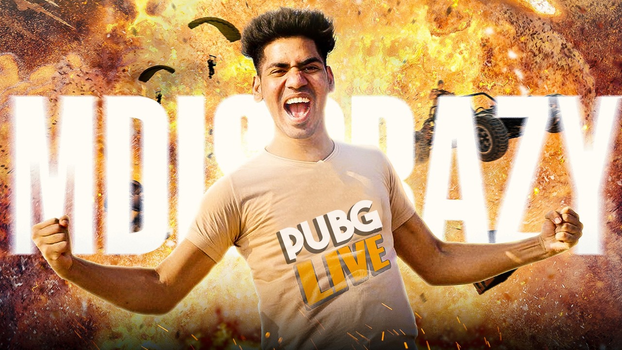 PUBG PC LIVE STREAM WITH MDisCrazY