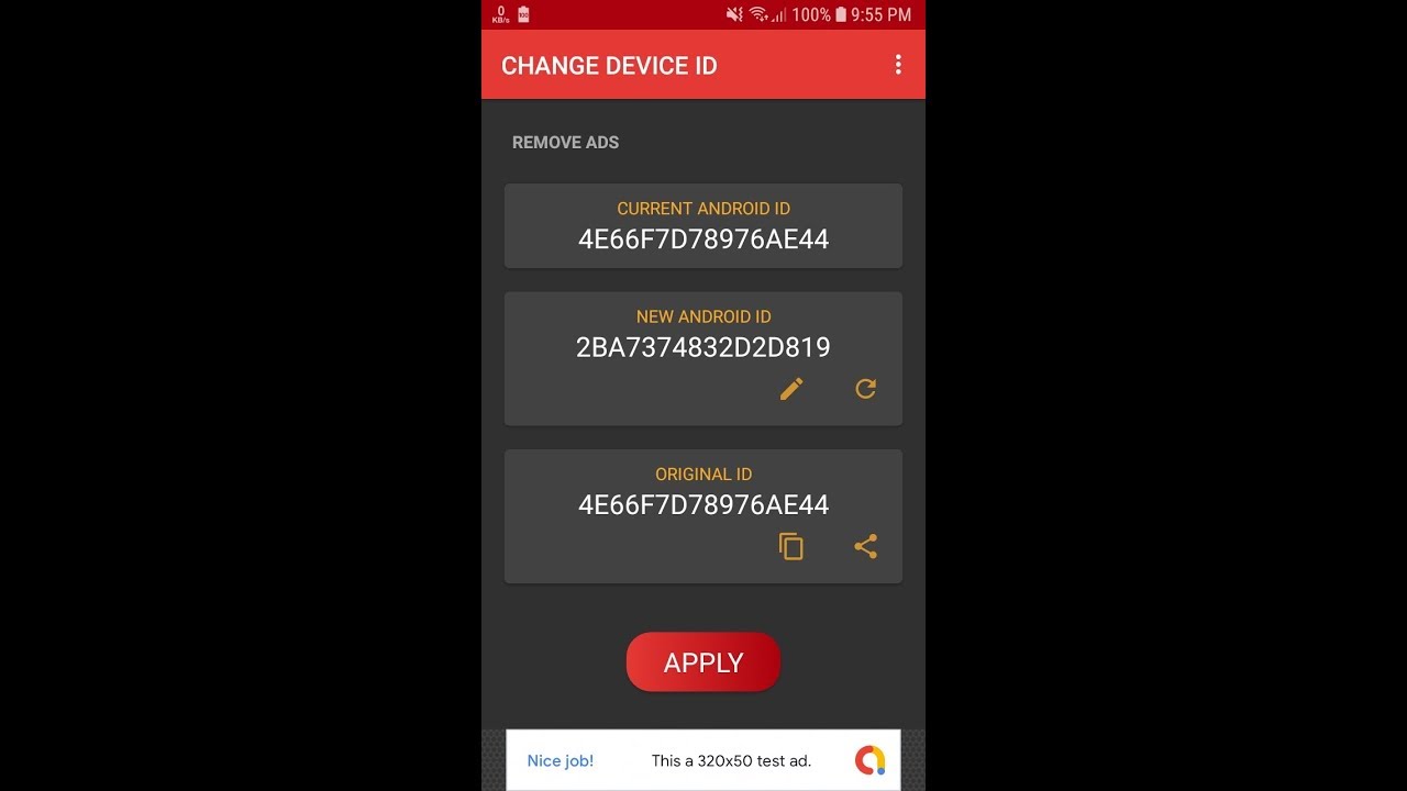 Change Device ID [ROOT] - KiosApps