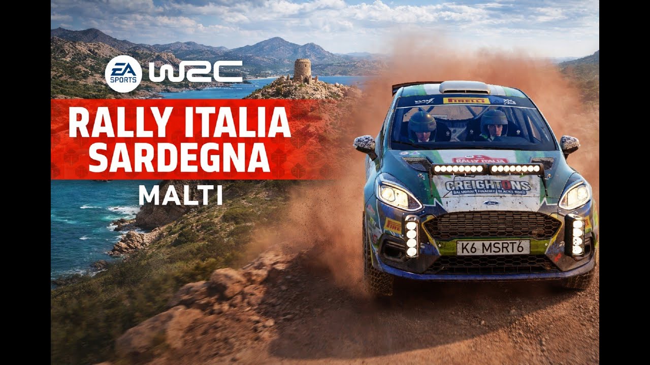 #26 EA Sports WRC Moments Rally Italia Sardegna I Think We Have a Puncture Malti Ford Fiesta Rally3