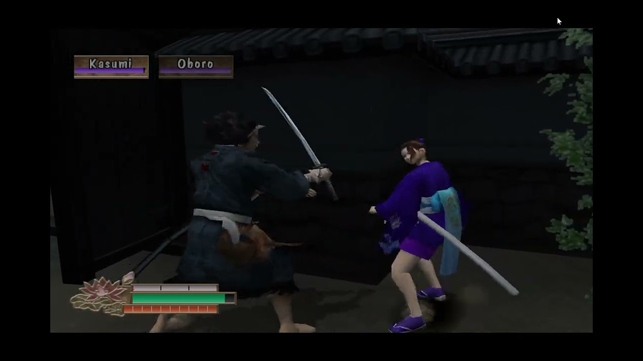 Male Samurai Vs Delicate Kasumi reverse ryona