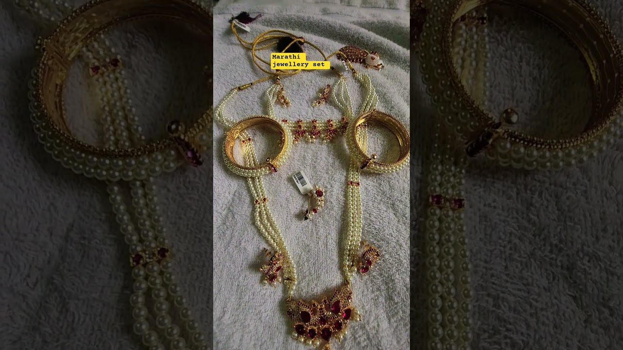 Marathi jewellery set