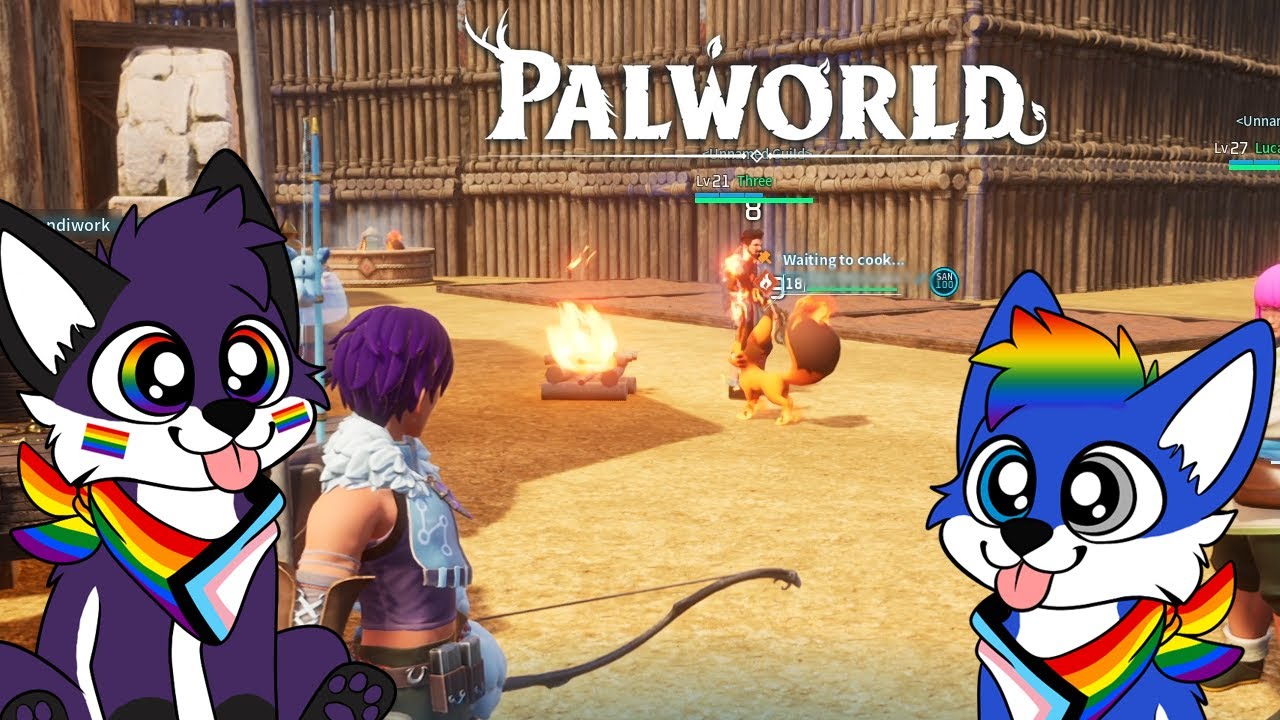 BACK WITH FURRY CHAOS IN PALWORLD | Palworld Part 11