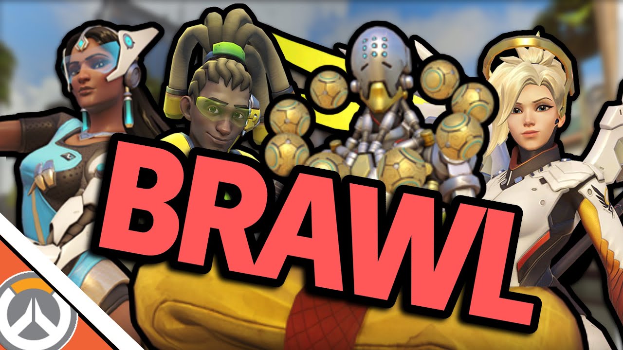 SHOW YOUR SUPPORT BRAWL | Overwatch Beta Gameplay