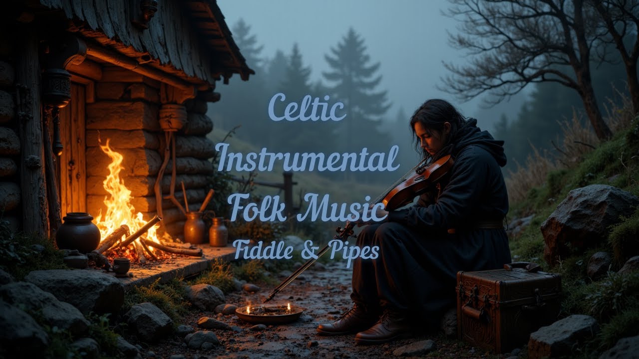 The Solitude of Fog Over Inis Mór | Cinematic Celtic Folk 🌊🕯️