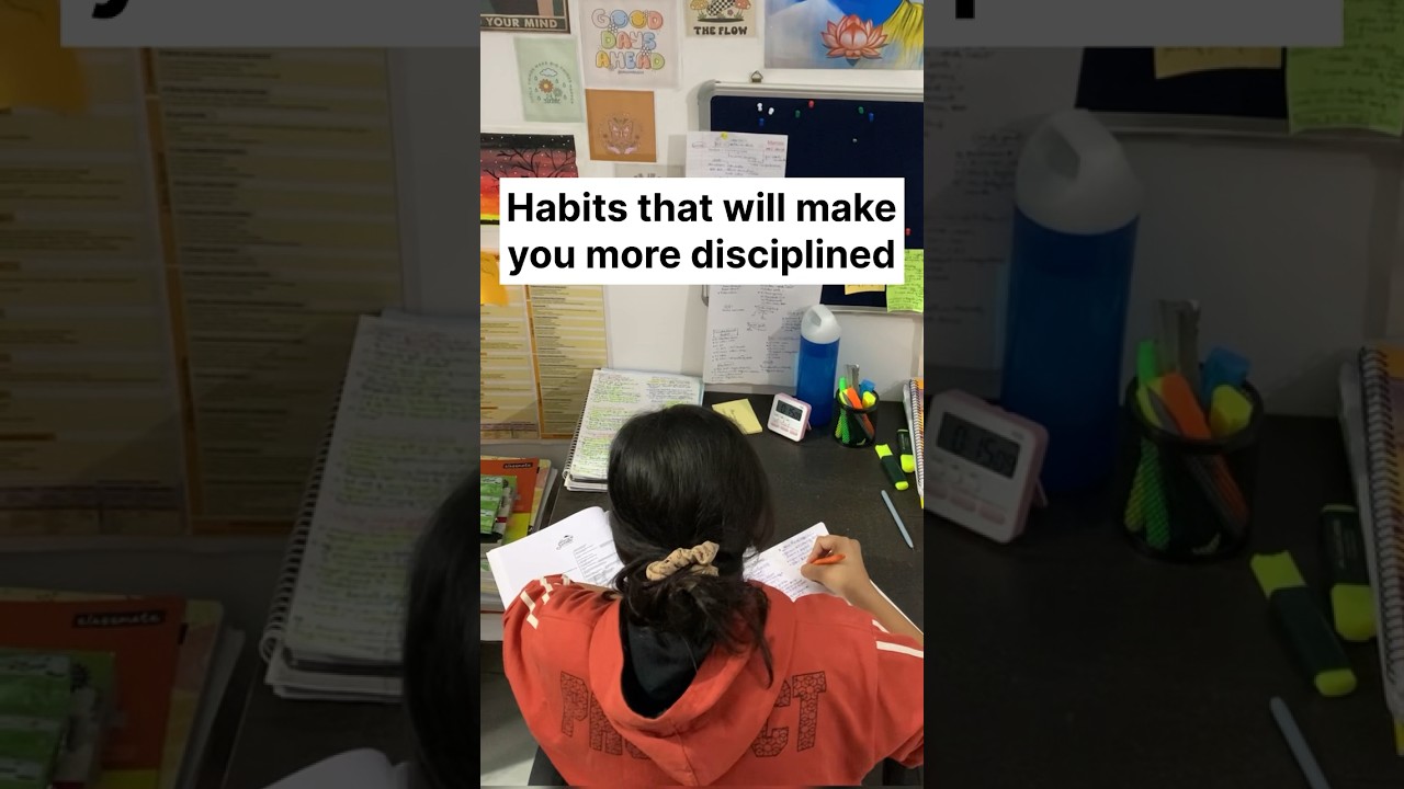 Habits make you more disciplined✌️#aspirants #habits #iasmotivation #discipline #upsc #study #fyp
