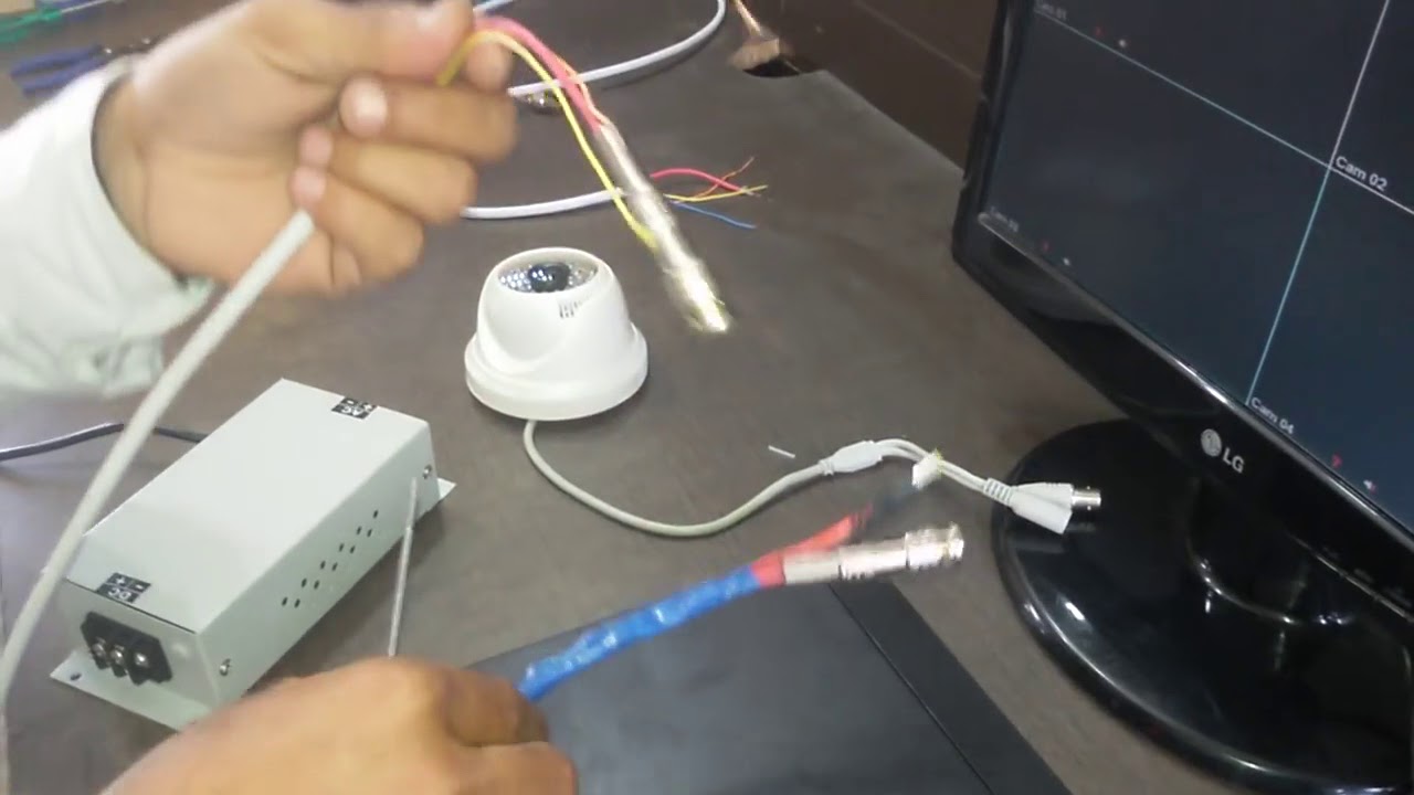 CCTV Basics & Installation in Hindi .