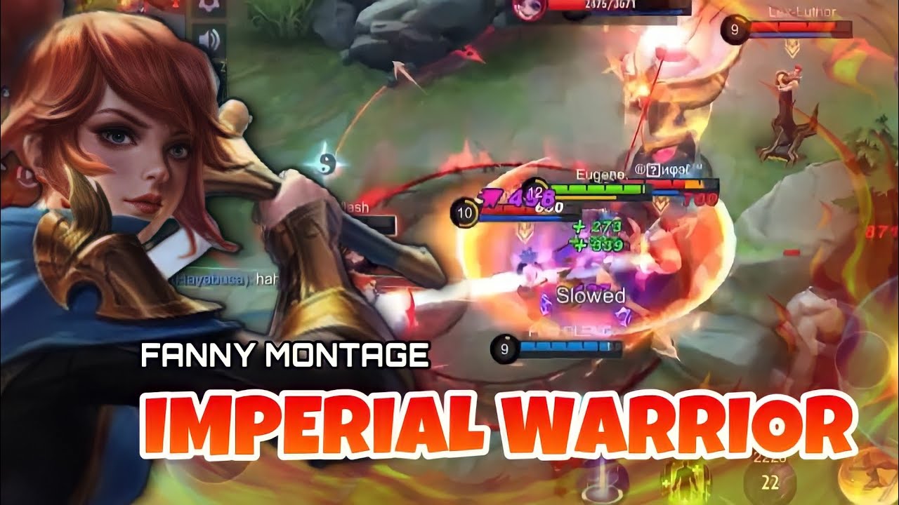 FANNY - IMPERIAL WARRIOR MONTAGE BY EUGENE !! INSANE CABLE SPEED !?!! Fanny Montage - MLBB
