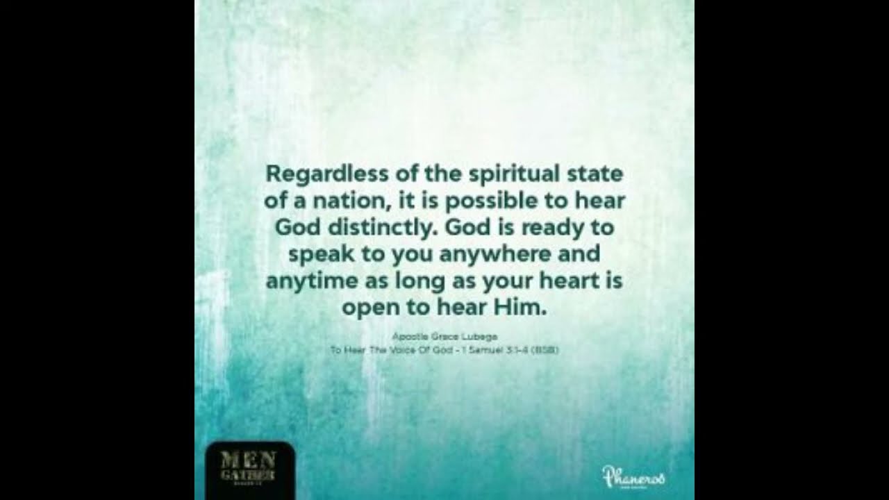 Are You Working Under God's Ways And Terms Or Yours