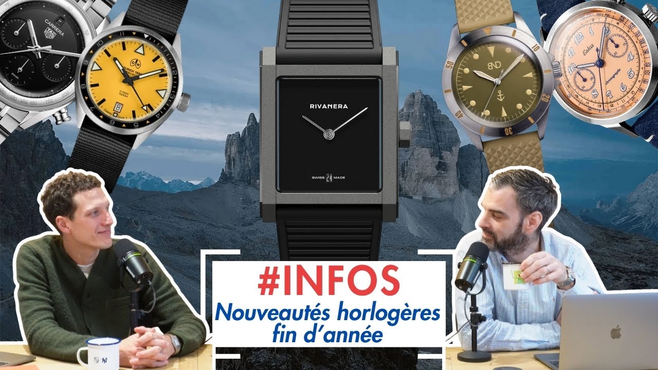 #INFOS - Retour sur les nouveautés horlogères marquantes de la fin d'année !