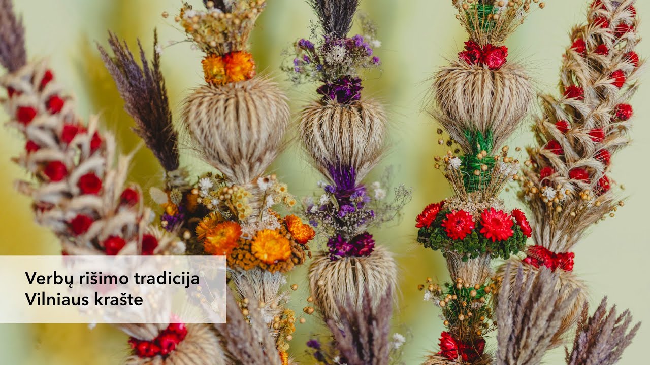 Verbų rišimo tradicija Vilniaus krašte |  Mama Stanislava ir dukros – Alina ir Renata