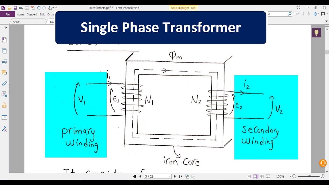 Single Phase Transformer