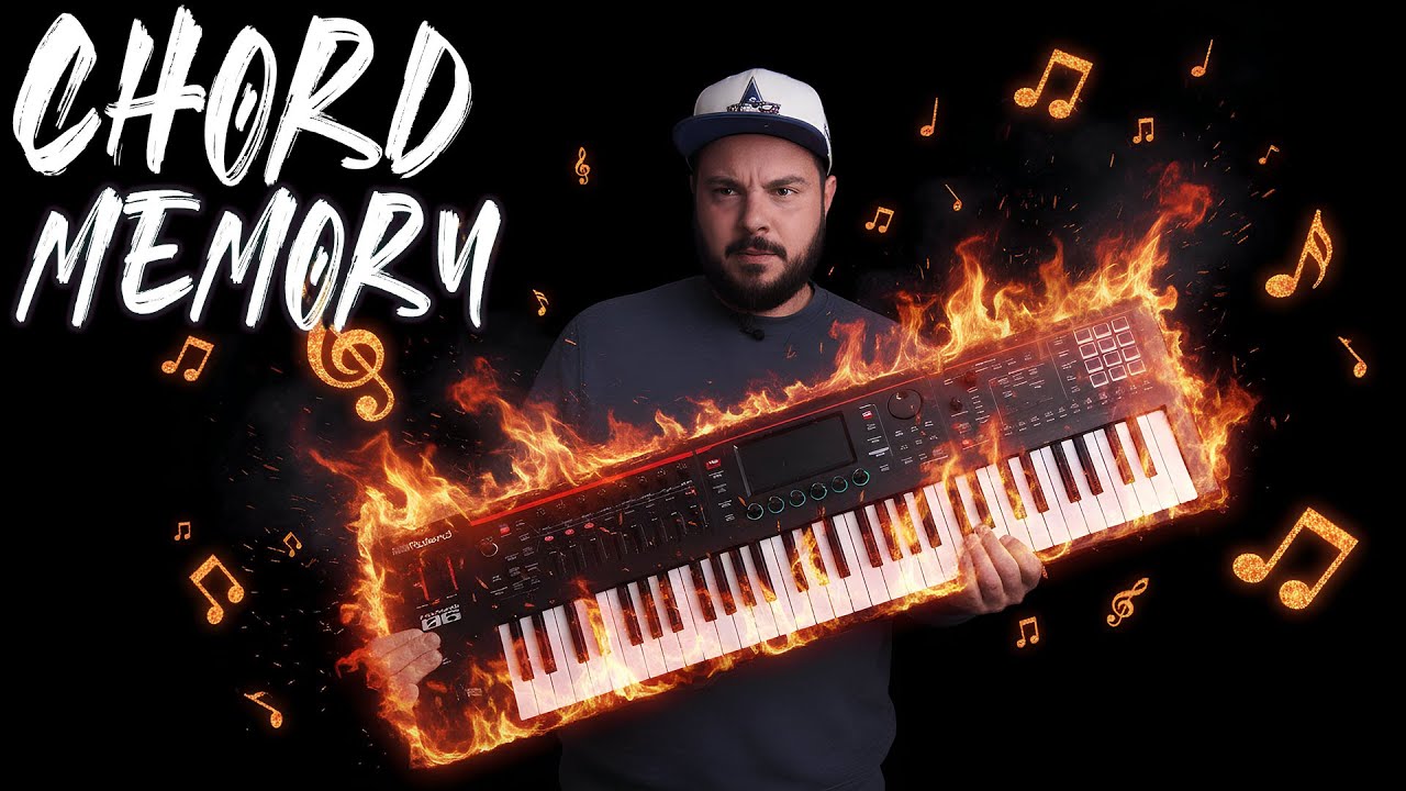 Roland Fantom 0 — режим памяти аккордов