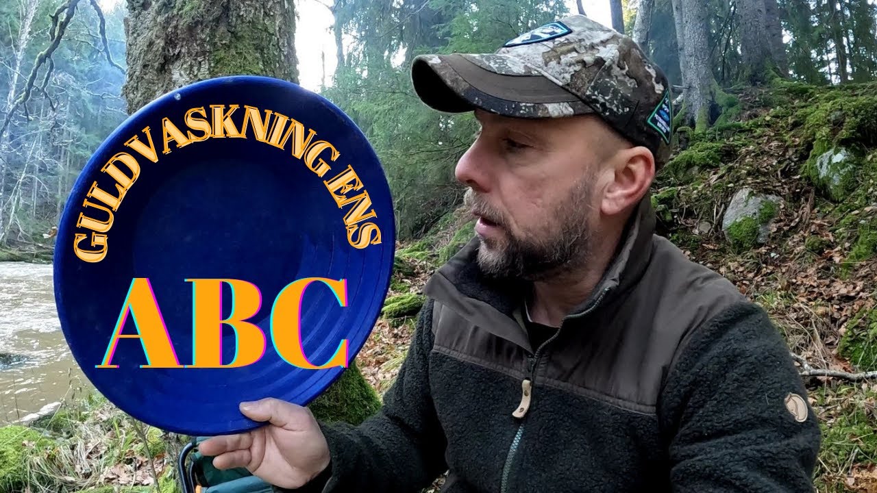 GULDVASKNING. Så här vaskar man guld.