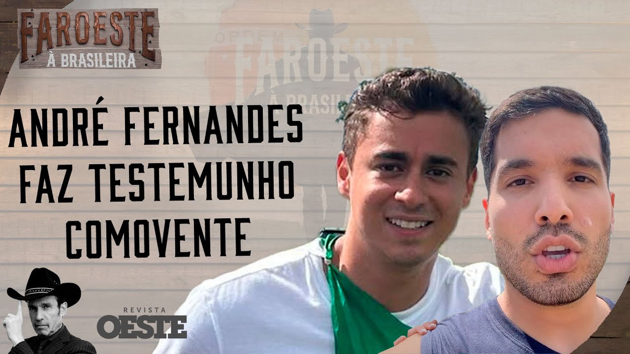 EXCLUSIVO: André Fernandes emociona ao falar sobre 4º dia de caminhada com Nikolas Ferreira