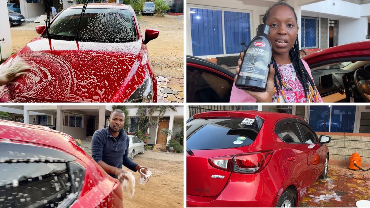 WHY WE MIGHT NOT NEED TO STEP INTO A CAR WASH AGAIN!!||DEEP CLEAN OUR CAR WITH US