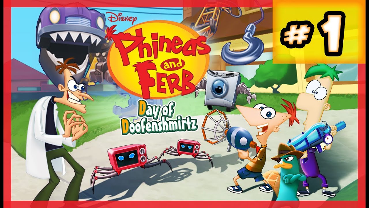 Phineas and Ferb: Day of Doofenshmirtz Walkthrough Part 1 (VITA) Finding Clues