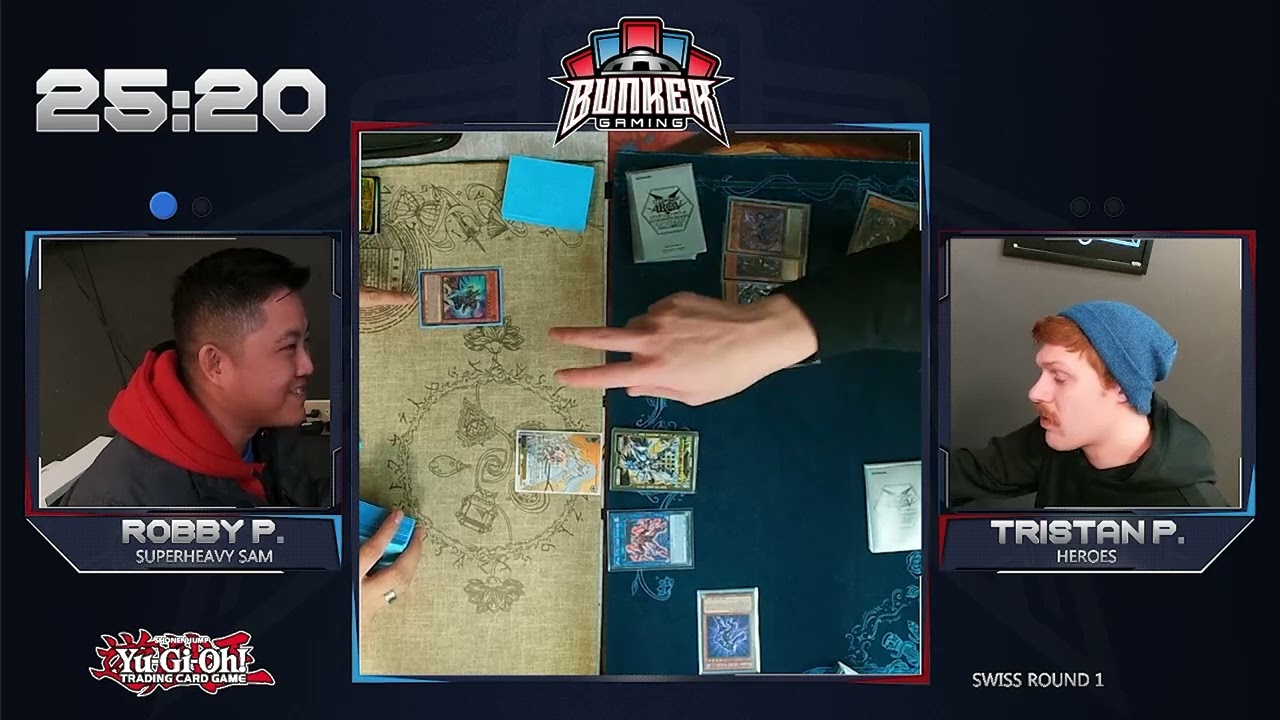 SUPERHEAVY SAMURAI vs HEROS: YuGiOh Local Feature Match - Round 1 -  (1/14/2024)