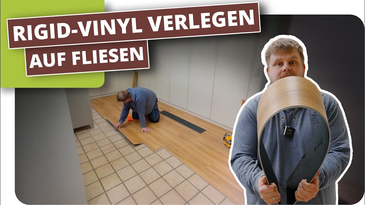 Vinyl direkt auf Fliesen legen? So geht's!