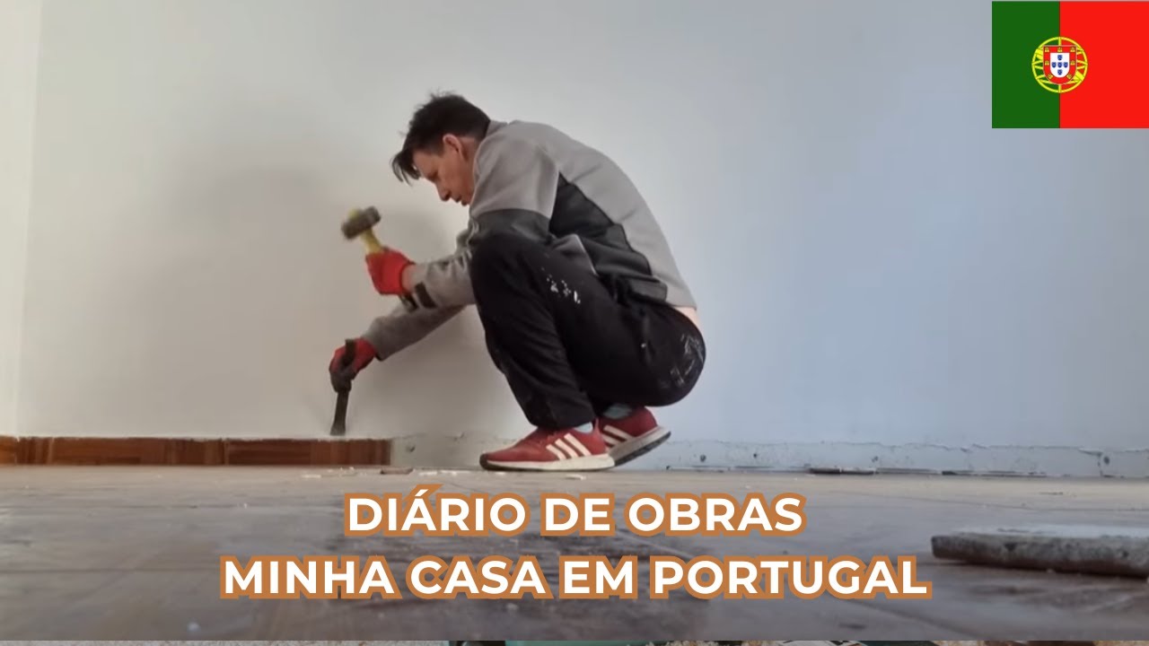 COMPREI MINHA CASA EM PORTUGAL - REFORMA PARTE 2