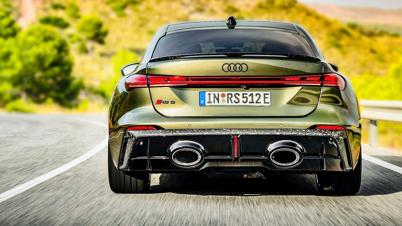 NEW Audi RS5 - No Talking, Just Sound and Details