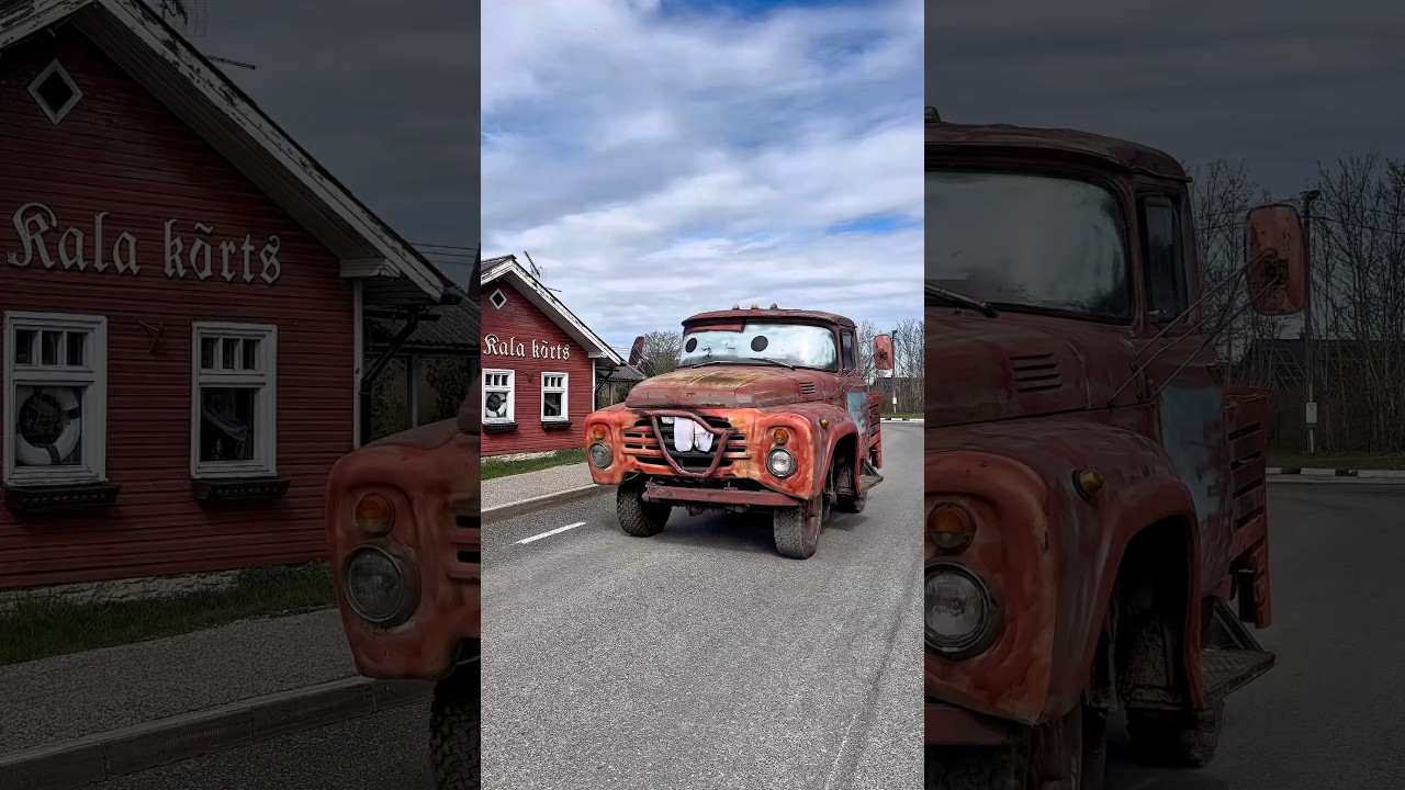 Real Life Cars movie tow truck Mater #cars #trucking