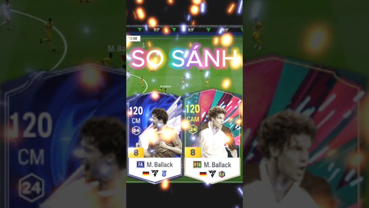 So s&aacute;nh Michael Ballack m&ugrave;a BTB v&agrave; FA