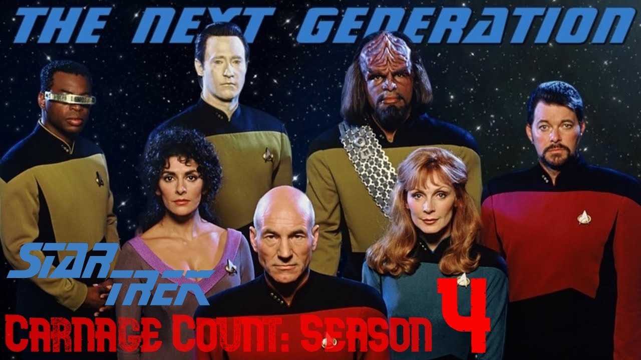 The Next Generation Season 4 Carnage Count - A Star Trek Compilation