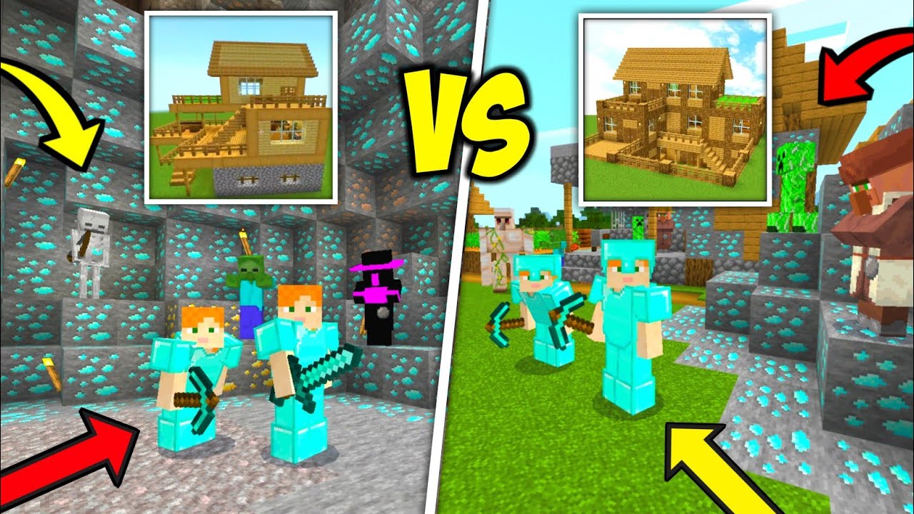 Craft Box Game Tree vs Block Crazy Robo World Multiplayer Survival Part 1