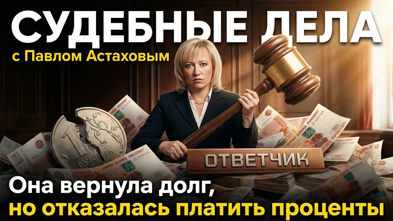 СУДЕБНЫЕ ДЕЛА с Павлом Астаховым. ИСТОРИЯ О НЕВЫПЛАЧЕННЫХ ПРОЦЕНТАХ