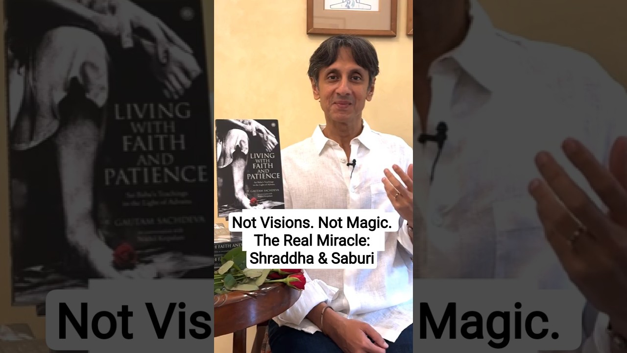 Not Visions. Not Magic. The Real Miracle = Shraddha & Saburi  #saibabamiracles #saibaba #faith