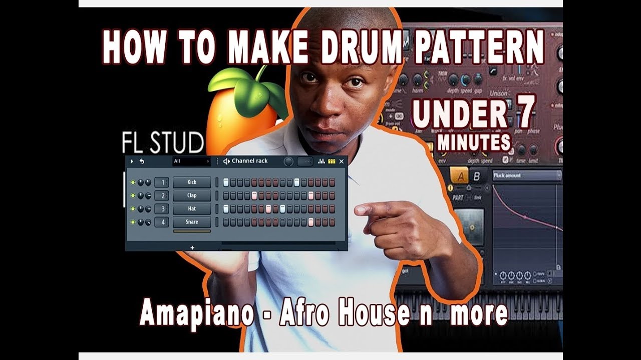 How to Make AmaPiano Drums Under 7 Minutes
