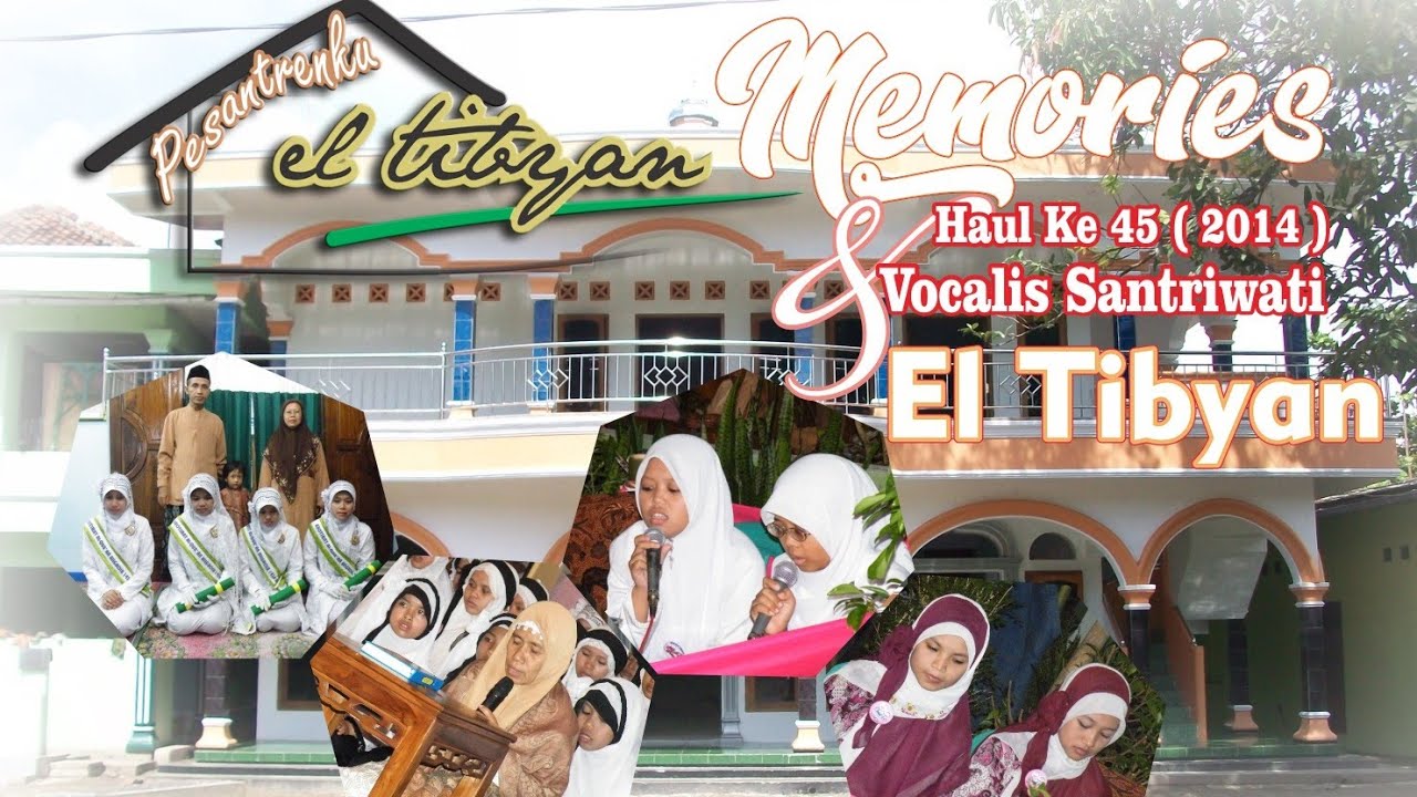 Vocalis Santriwati El Tibyan saat Haul ke 45 (2014)