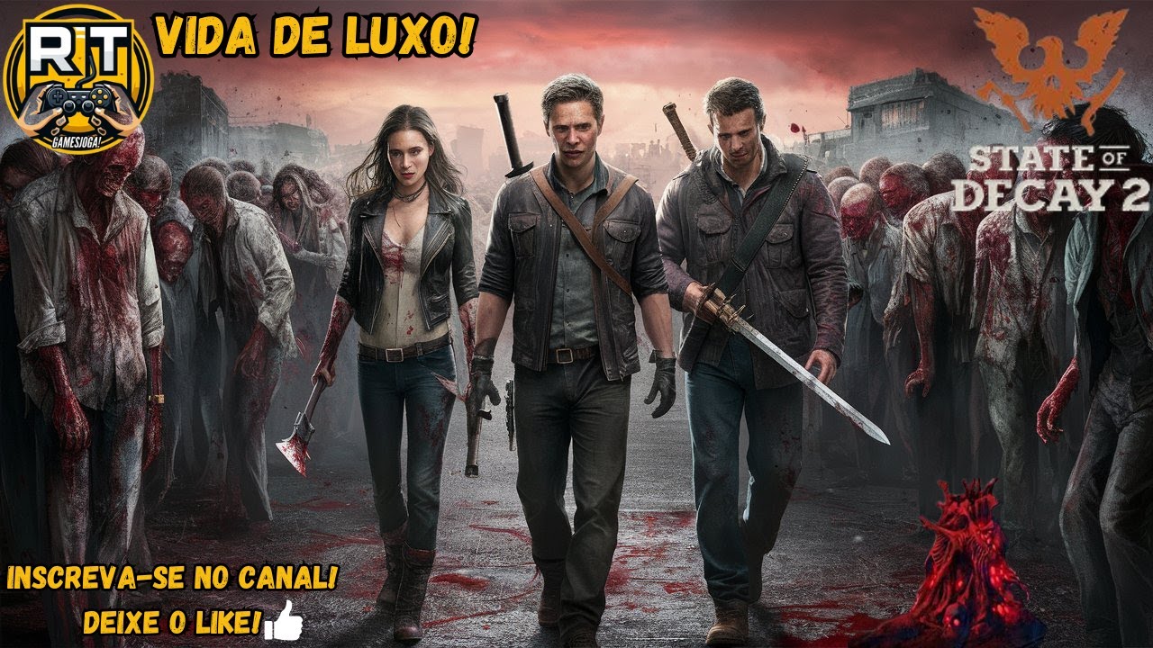 STATE OF DECAY 2! OS IMUNES NA LETAL! #03. VIDA DE LUXO!
