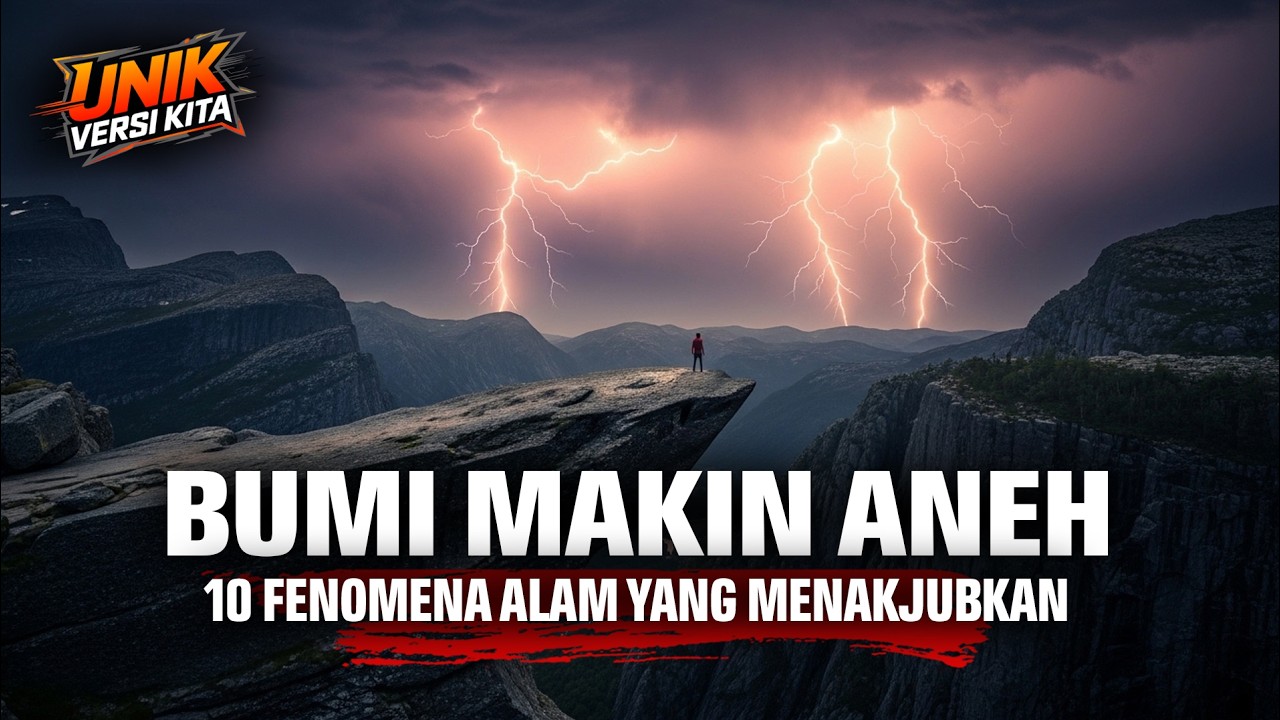 10 Fenomena Alam Yang Terjadi Pada Bumi – Fenomena Aneh Namun Menakjubkan