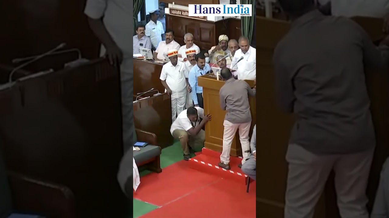 Tamil Nadu Assembly Session, Tamil Nadu Governor RN Ravi walks out from Tamil Nadu Assembly
