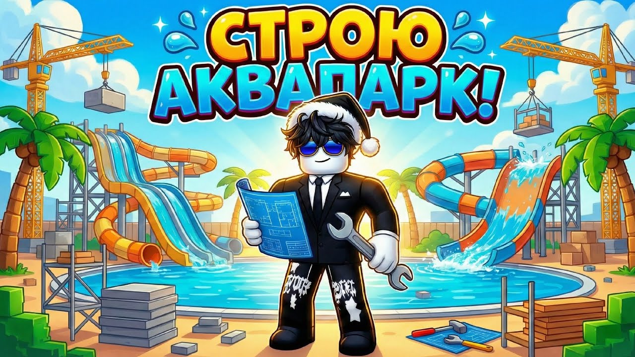 Я Открыл Свой АКВАПАРК в Роблокс! 😱 | My WaterPark