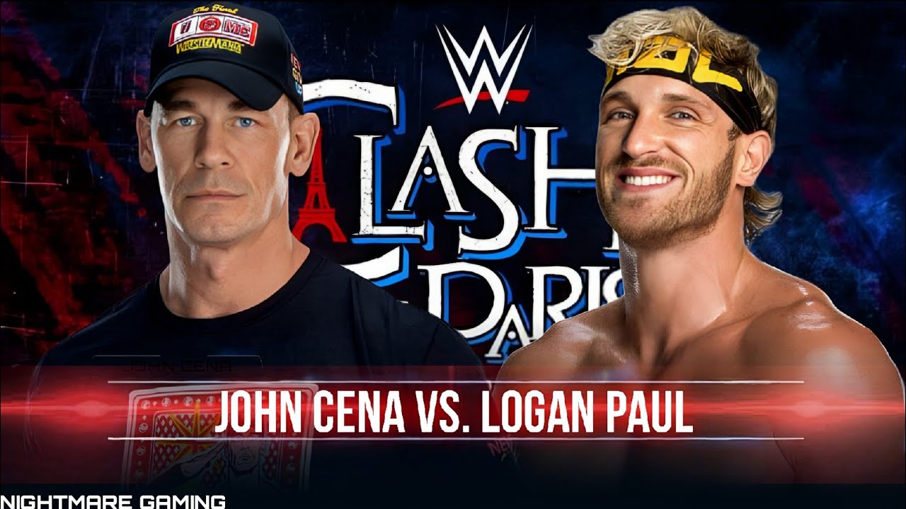 WWE 2K25 | John Cena VS Logan Paul | Clash in Paris