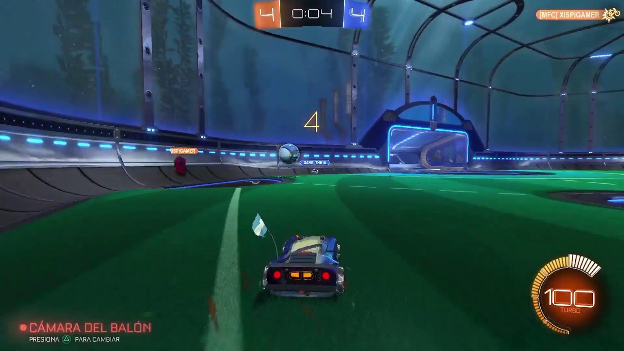 Jugando con Gonzalo al Rocket League