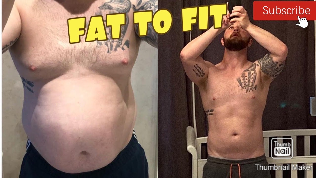 Natural Transformation From Fat To Fit (Simon Campbell) 40lbs Weight loss