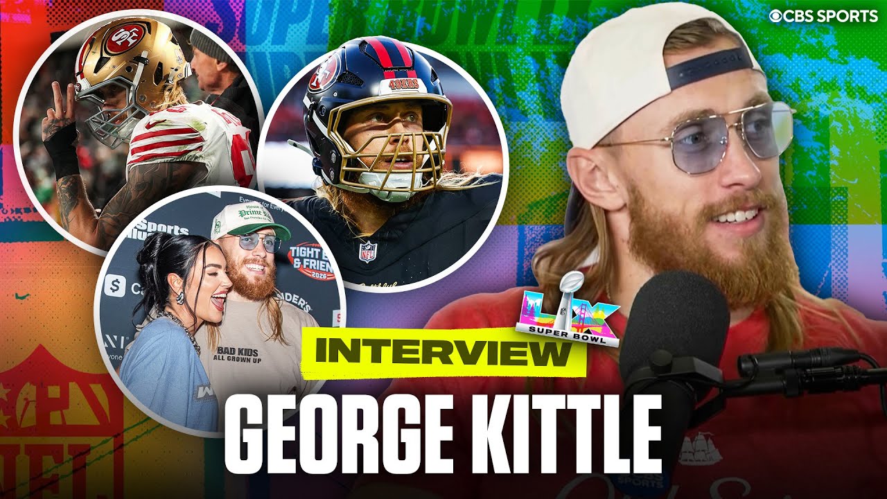 George Kittle talks recovery after injury, shares his WILDEST story from TE party