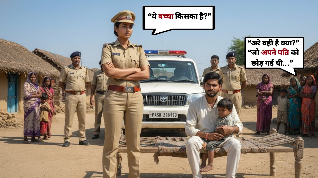 तलाकशुदा IPS पत्नी 5 साल बाद पति की झोपड़ी पहुंची…सच जानकर पूरा गांव सन्न रह गया..Emotional Story❤