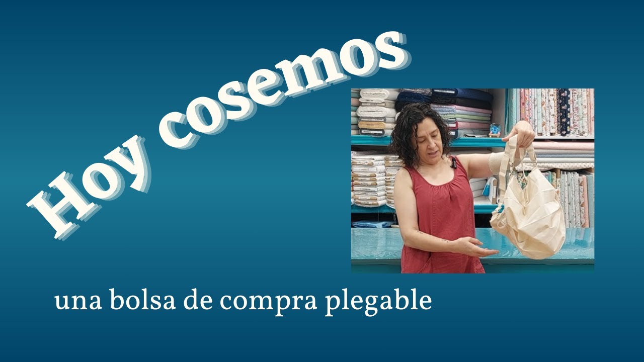 Cose tu bolsa de tela para la compra ✂🧵