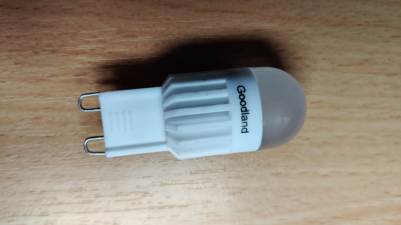 LED лампа G9 с керамическим цоколем с АлиЭкспресс. Ваще 🔥