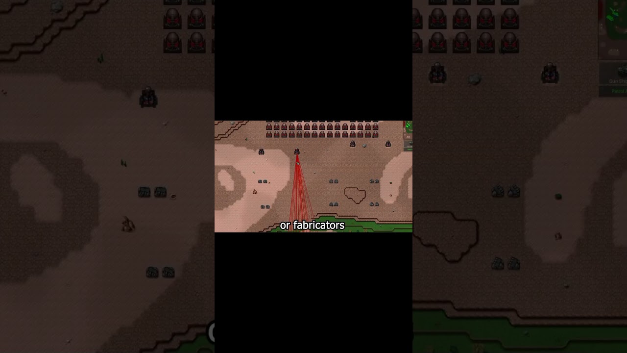 rusted warfare guides but 4x speed #rustedwarfare #strategygame #pcgaming #basebuilding #shorts