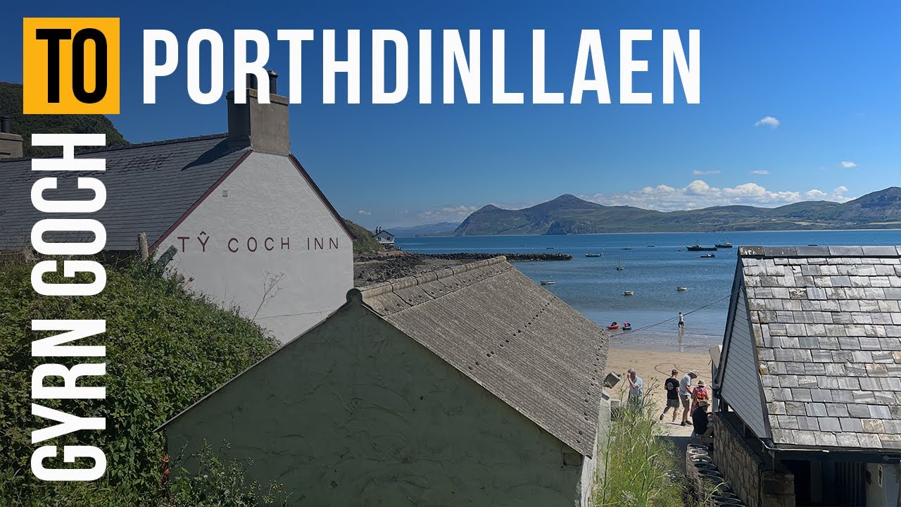 Running the Wales Coast Path on the Llyn Peninsula -  Trefor, Pistyll, Nefyn & Porthdinllaen