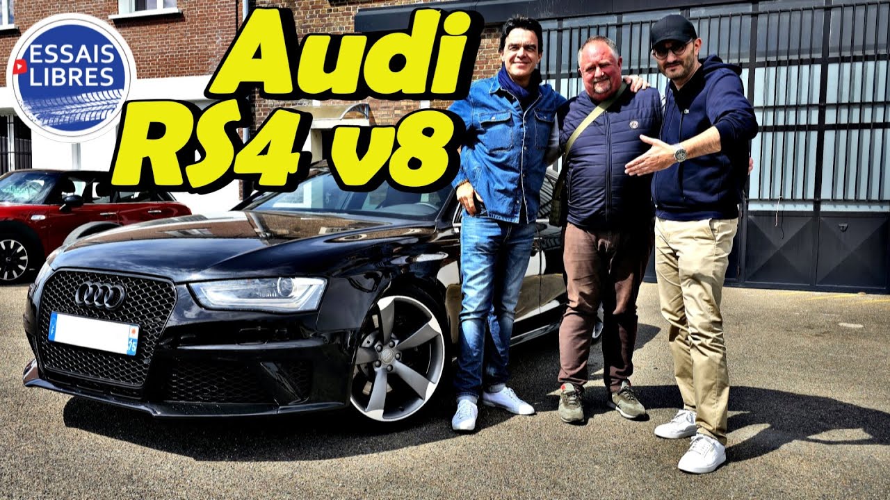 V8 ATMO DE L'AUDI RS4 B8 (2013) 🇩🇪 AVEC GREGORY GALIFFI 🤗