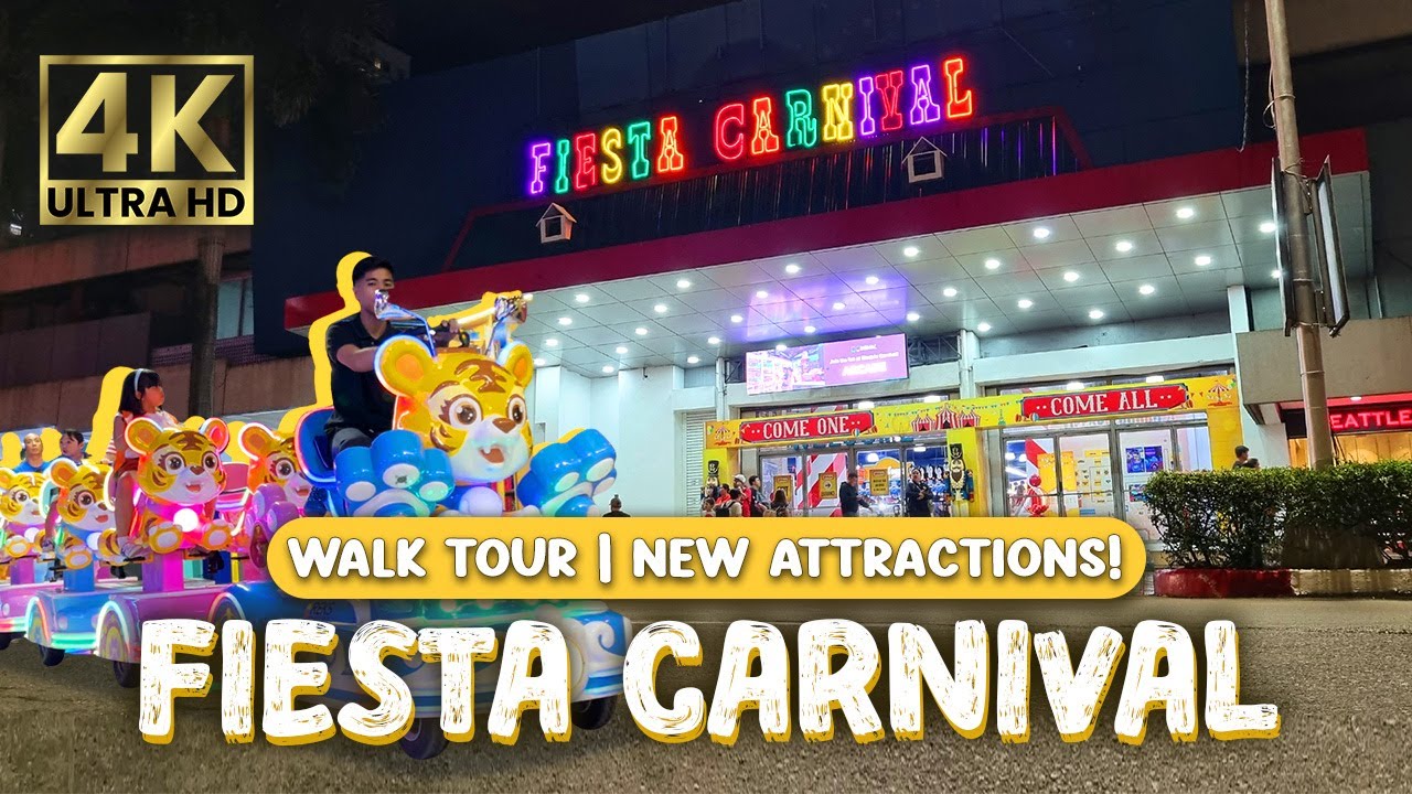 Quezon city's NEWEST AMUSEMENT Park! | Fiesta Carnival Araneta | Full Walking Tour 2024